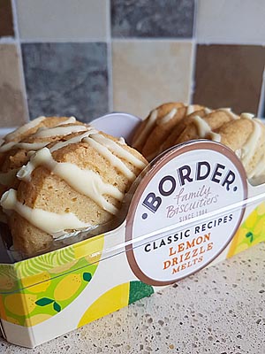 Borders Lemon Drizzle melts